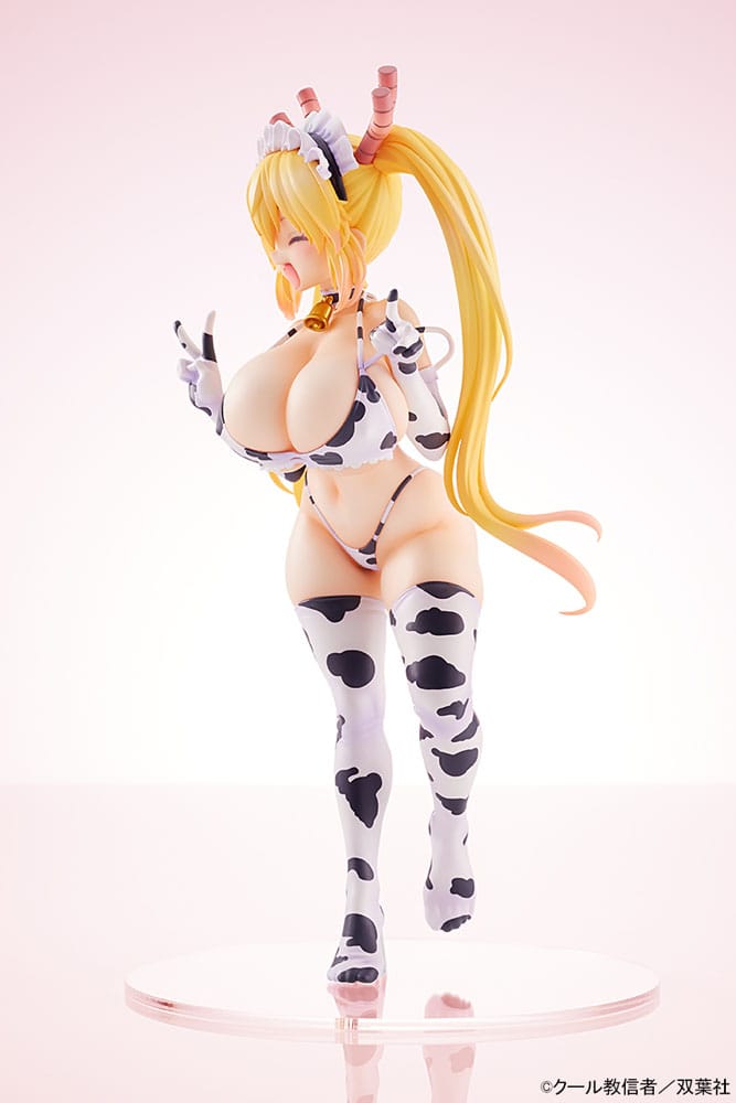Miss Kobayashi's Dragon Maid PVC Statue 1/7 Tohru Cow Pattern Bikini Ver. 25 cm Scalefiguren Yokina