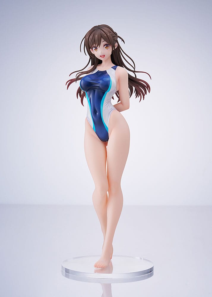 Rent-a-Girlfriend PVC Statue 1/7 Chizuru Mizuhara Light Blue Line Swimwear Ver. 25 cm Scalefiguren Yokina