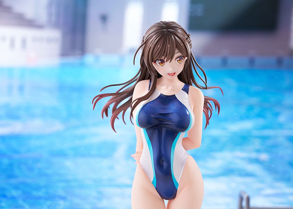 Rent-a-Girlfriend PVC Statue 1/7 Chizuru Mizuhara Light Blue Line Swimwear Ver. 25 cm Scalefiguren Yokina