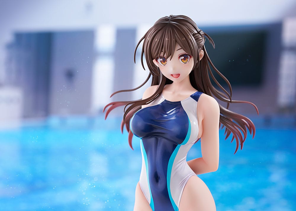 Rent-a-Girlfriend PVC Statue 1/7 Chizuru Mizuhara Light Blue Line Swimwear Ver. 25 cm Scalefiguren Yokina