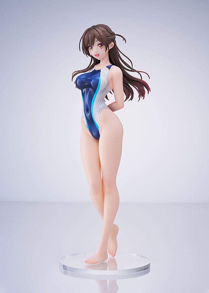 Rent-a-Girlfriend PVC Statue 1/7 Chizuru Mizuhara Light Blue Line Swimwear Ver. 25 cm Scalefiguren Yokina