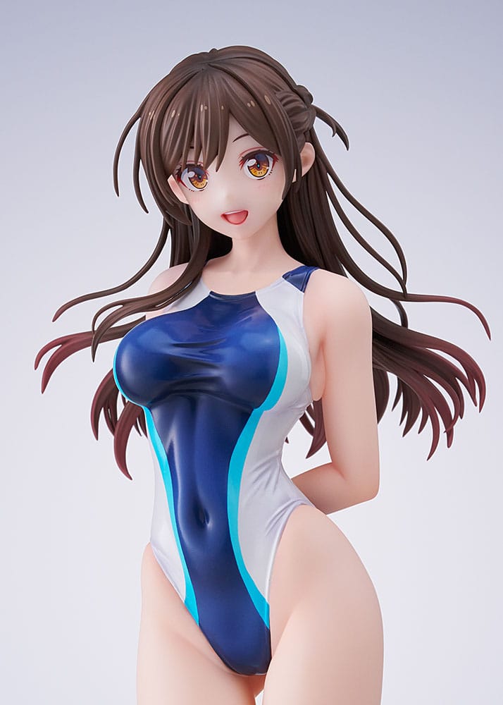 Rent-a-Girlfriend PVC Statue 1/7 Chizuru Mizuhara Light Blue Line Swimwear Ver. 25 cm Scalefiguren Yokina