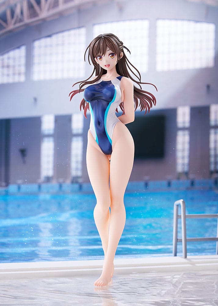 Rent-a-Girlfriend PVC Statue 1/7 Chizuru Mizuhara Light Blue Line Swimwear Ver. 25 cm Scalefiguren Yokina