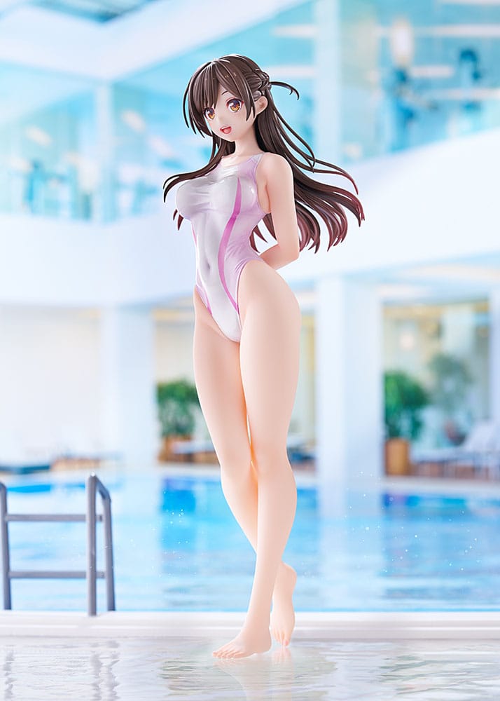 Rent-a-Girlfriend PVC Statue 1/7 Chizuru Mizuhara Pink Line Swimwear Ver. 25 cm Scalefiguren Yokina