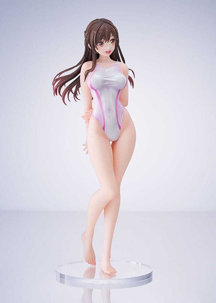 Rent-a-Girlfriend PVC Statue 1/7 Chizuru Mizuhara Pink Line Swimwear Ver. 25 cm Scalefiguren Yokina
