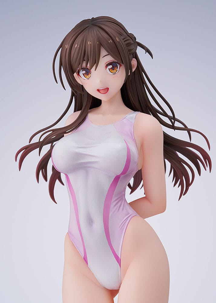 Rent-a-Girlfriend PVC Statue 1/7 Chizuru Mizuhara Pink Line Swimwear Ver. 25 cm Scalefiguren Yokina