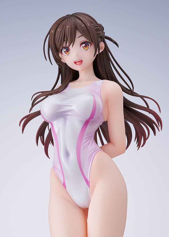 Rent-a-Girlfriend PVC Statue 1/7 Chizuru Mizuhara Pink Line Swimwear Ver. 25 cm Scalefiguren Yokina