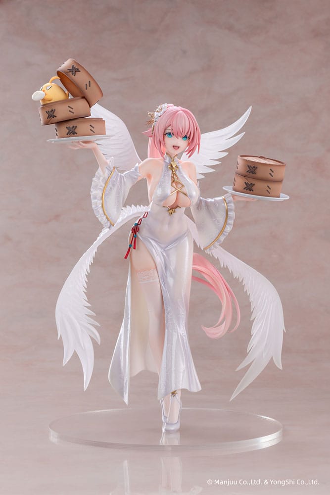 Azur Lane PVC Statue 1/6 Theseus: New Year's White Plumage Ver. 27 cm Scalefiguren Yokina