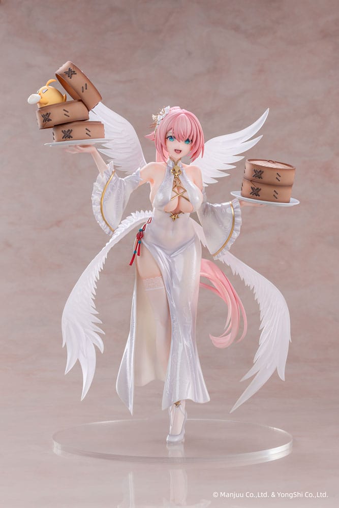 Azur Lane PVC Statue 1/6 Theseus: New Year's White Plumage Ver. 27 cm Scalefiguren Yokina