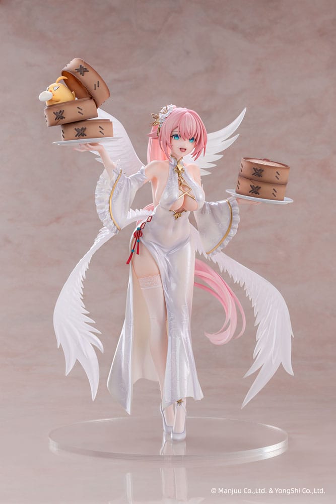 Azur Lane PVC Statue 1/6 Theseus: New Year's White Plumage Ver. 27 cm Scalefiguren Yokina