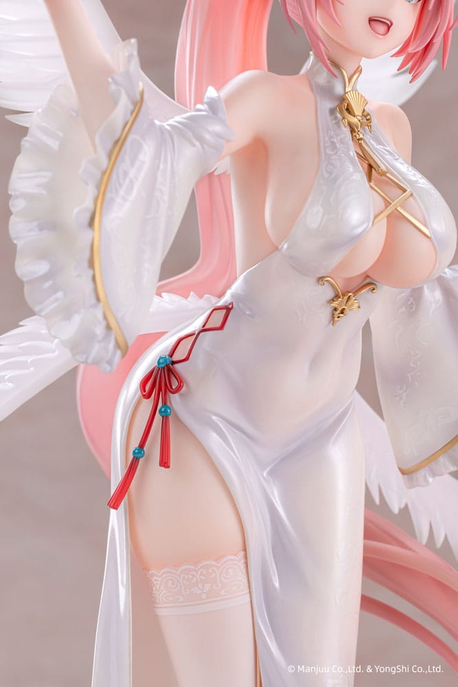 Azur Lane PVC Statue 1/6 Theseus: New Year's White Plumage Ver. 27 cm Scalefiguren Yokina