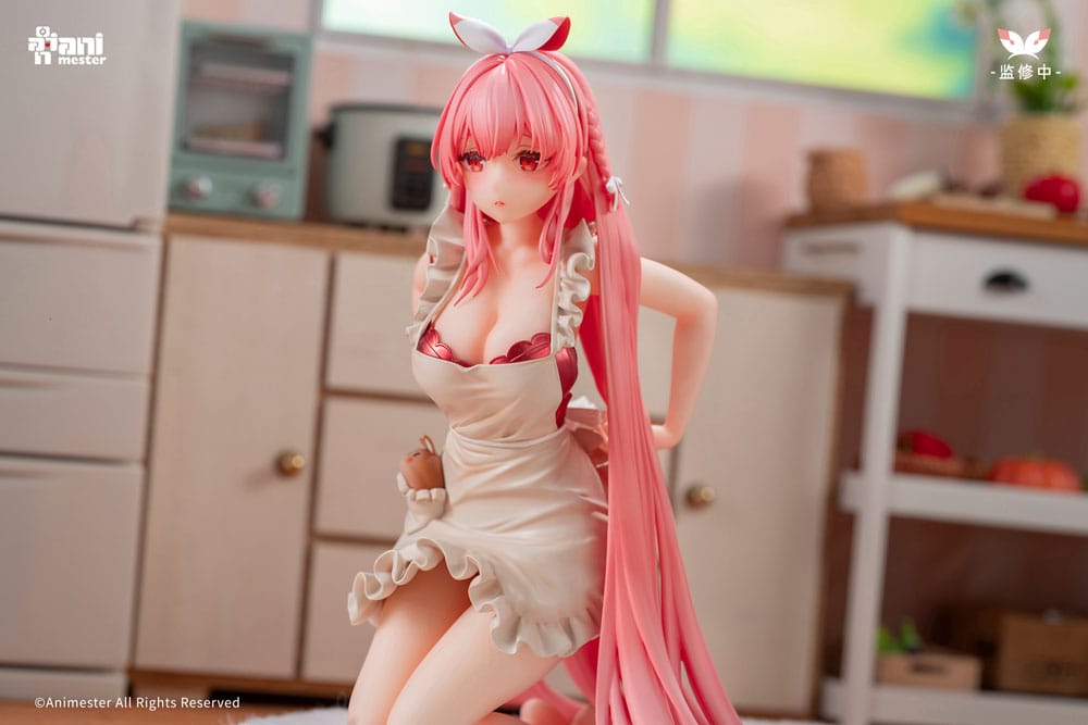 Original Character Statue 1/7 White Rabbit Rosu 16 cm Scalefiguren Yokina