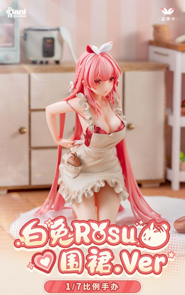 Original Character Statue 1/7 White Rabbit Rosu 16 cm Scalefiguren Yokina