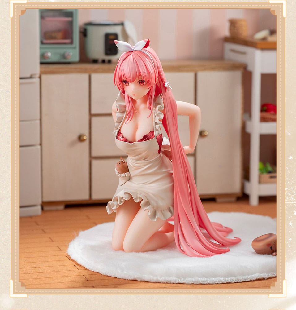 Original Character Statue 1/7 White Rabbit Rosu 16 cm Scalefiguren Yokina