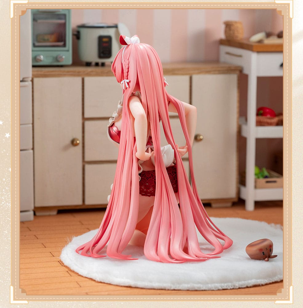 Original Character Statue 1/7 White Rabbit Rosu 16 cm Scalefiguren Yokina
