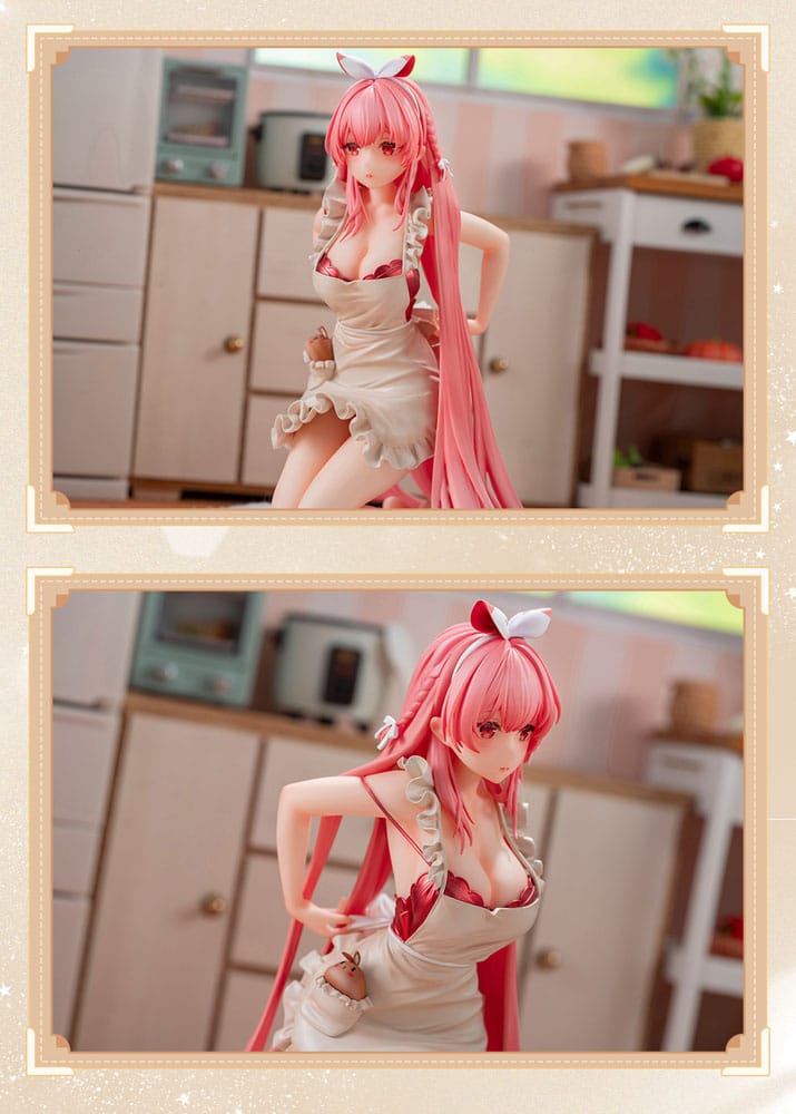 Original Character Statue 1/7 White Rabbit Rosu 16 cm Scalefiguren Yokina