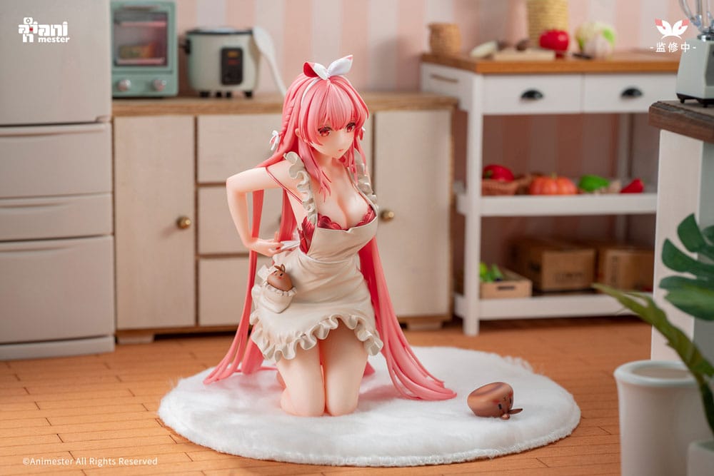 Original Character Statue 1/7 White Rabbit Rosu 16 cm Scalefiguren Yokina