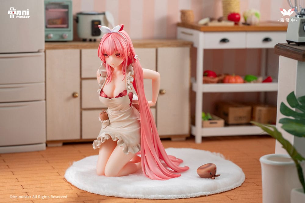 Original Character Statue 1/7 White Rabbit Rosu 16 cm Scalefiguren Yokina