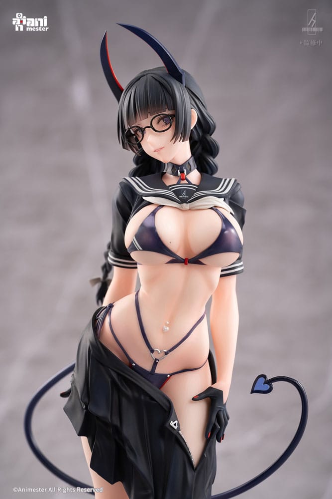 Original Character Statue 1/6 Succubus Class President Reina Illustration by Ban! 30 cm Scalefiguren Yokina