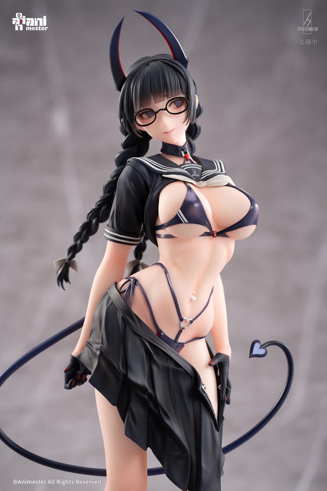 Original Character Statue 1/6 Succubus Class President Reina Illustration by Ban! 30 cm Scalefiguren Yokina