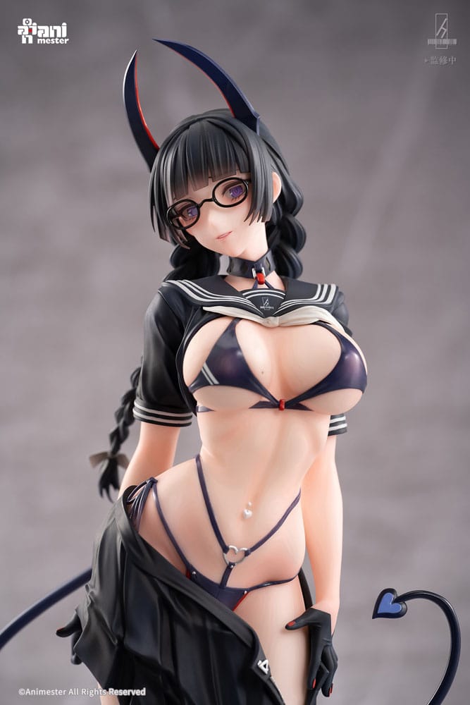 Original Character Statue 1/6 Succubus Class President Reina Illustration by Ban! 30 cm Scalefiguren Yokina