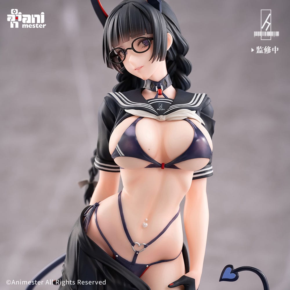 Original Character Statue 1/6 Succubus Class President Reina Illustration by Ban! 30 cm Scalefiguren Yokina
