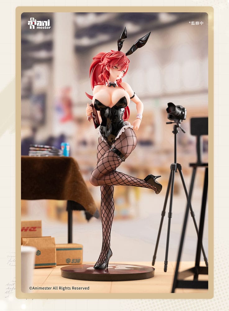 Original Character Statue 1/6 Uriko Usaaki-chan illustration by Maenoo 30 cm Scalefiguren Yokina