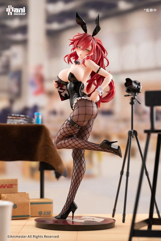 Original Character Statue 1/6 Uriko Usaaki-chan illustration by Maenoo 30 cm Scalefiguren Yokina