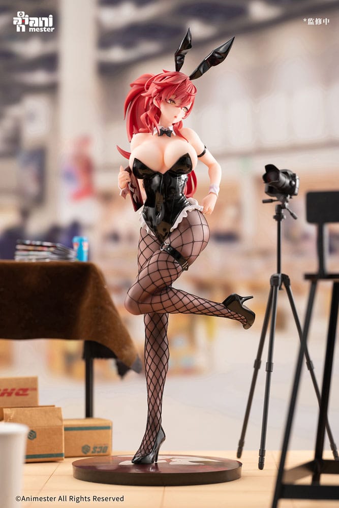 Original Character Statue 1/6 Uriko Usaaki-chan illustration by Maenoo 30 cm Scalefiguren Yokina