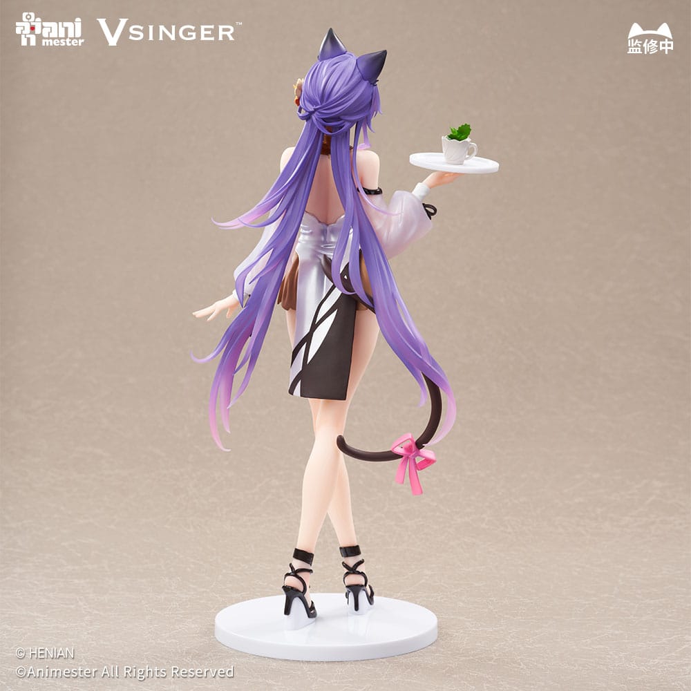 VSinger Luo Tianyi & Mo Qingxian Statue 1/7 Mo Qingxian Tea Time Melody Ver. 26 cm Scalefiguren Yokina