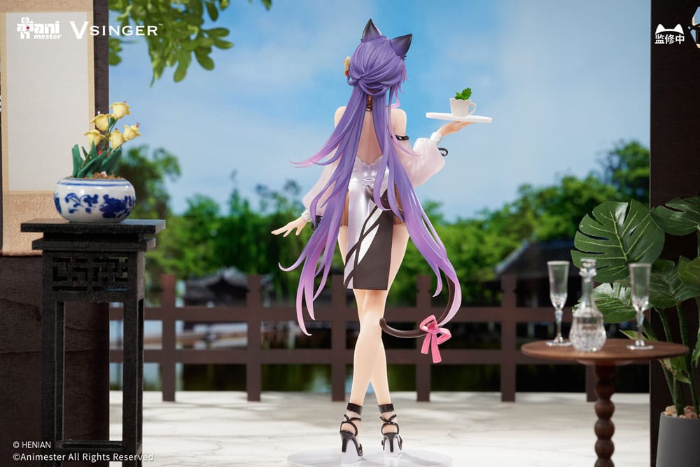 VSinger Luo Tianyi & Mo Qingxian Statue 1/7 Mo Qingxian Tea Time Melody Ver. 26 cm Scalefiguren Yokina