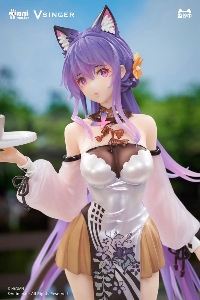 VSinger Luo Tianyi & Mo Qingxian Statue 1/7 Mo Qingxian Tea Time Melody Ver. 26 cm Scalefiguren Yokina