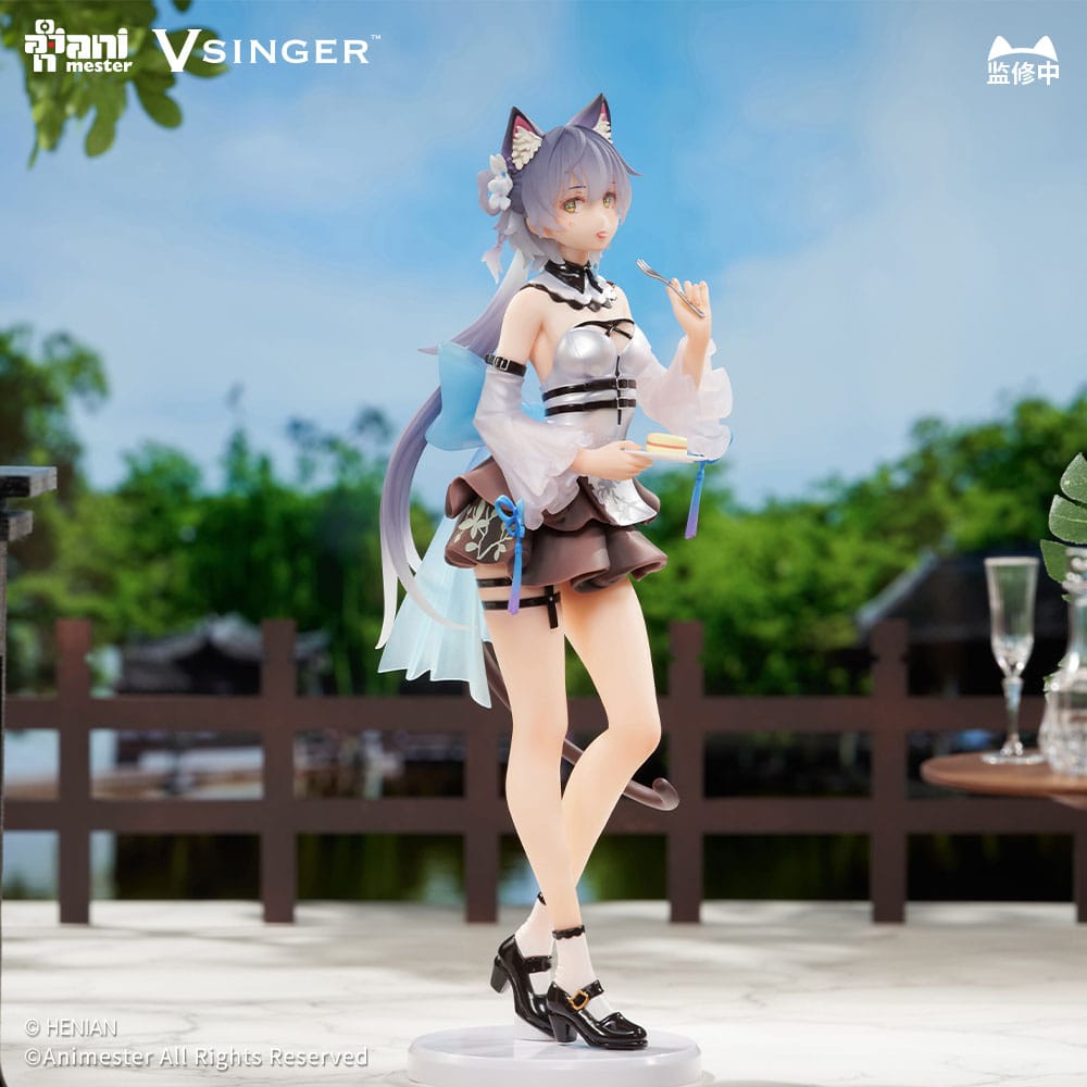 VSinger Luo Tianyi & Mo Qingxian Statue 1/7 Luo Tianyi Tea Time Melody Ver. 23 cm Scalefiguren Yokina