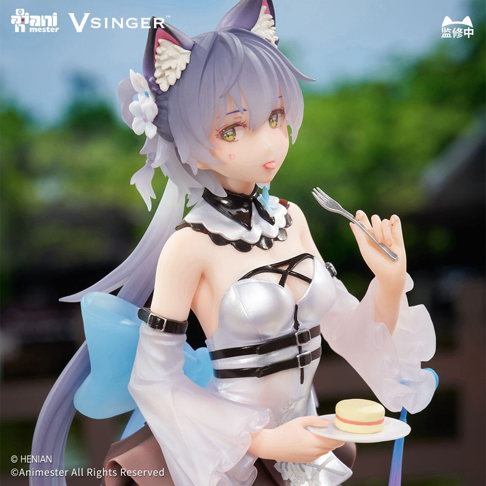 VSinger Luo Tianyi & Mo Qingxian Statue 1/7 Luo Tianyi Tea Time Melody Ver. 23 cm Scalefiguren Yokina