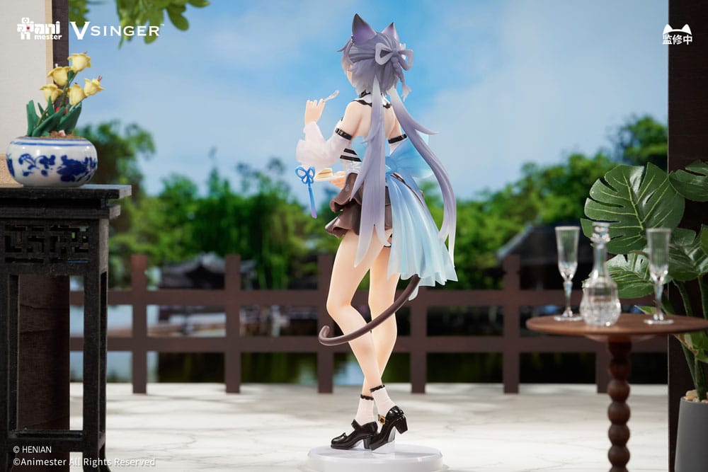 VSinger Luo Tianyi & Mo Qingxian Statue 1/7 Luo Tianyi Tea Time Melody Ver. 23 cm Scalefiguren Yokina