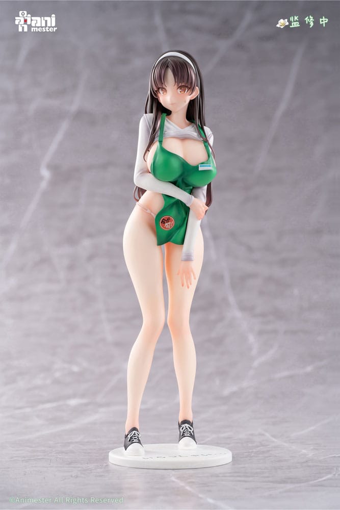 Original Character Statue 1/6 First Business! Mari Hanamiya the Gentle Shop Assistant illustration by POPQN 28 cm Scalefiguren Yokina