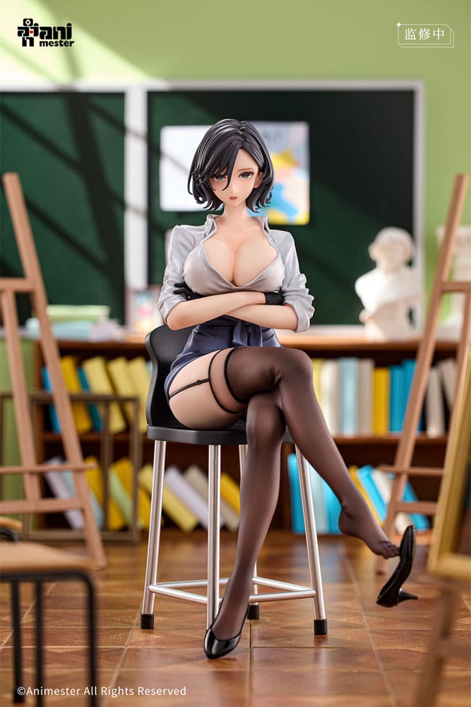 Original Character Statue 1/6 Rumi After-School Art Instruction 22 cm Scalefiguren Yokina