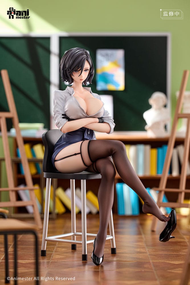 Original Character Statue 1/6 Rumi After-School Art Instruction 22 cm Scalefiguren Yokina