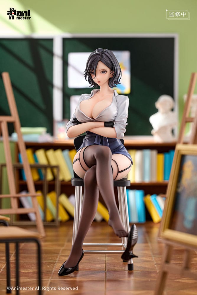 Original Character Statue 1/6 Rumi After-School Art Instruction 22 cm Scalefiguren Yokina