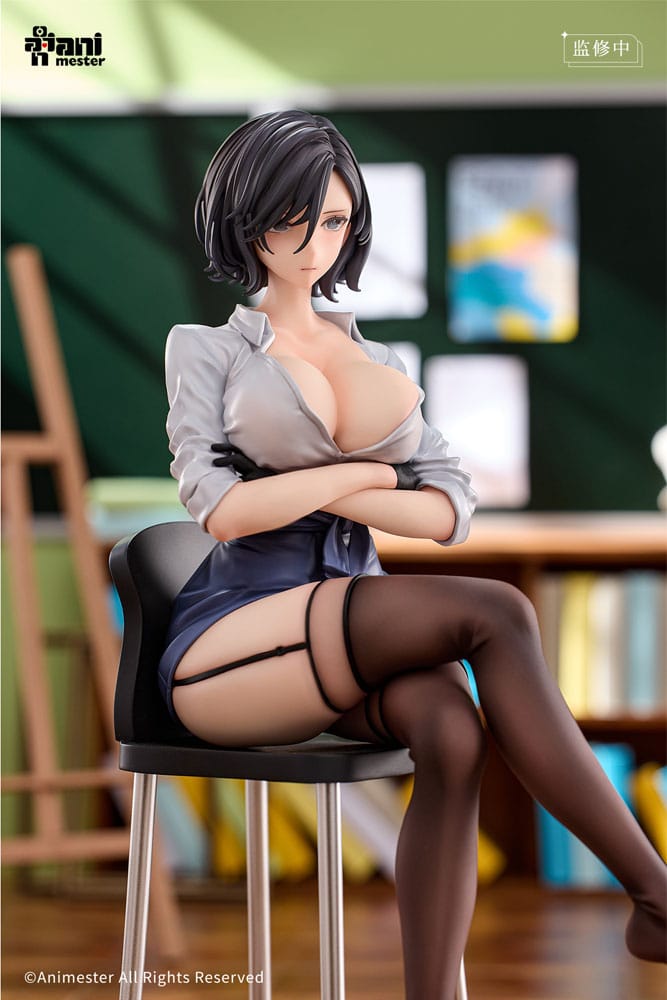 Original Character Statue 1/6 Rumi After-School Art Instruction 22 cm Scalefiguren Yokina