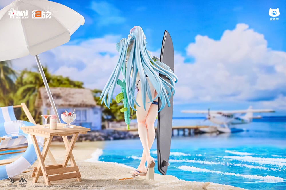 Girls' Frontline 2: Exilium Statue 1/7 HK416 Cerulean Breaker 24 cm Scalefiguren Yokina