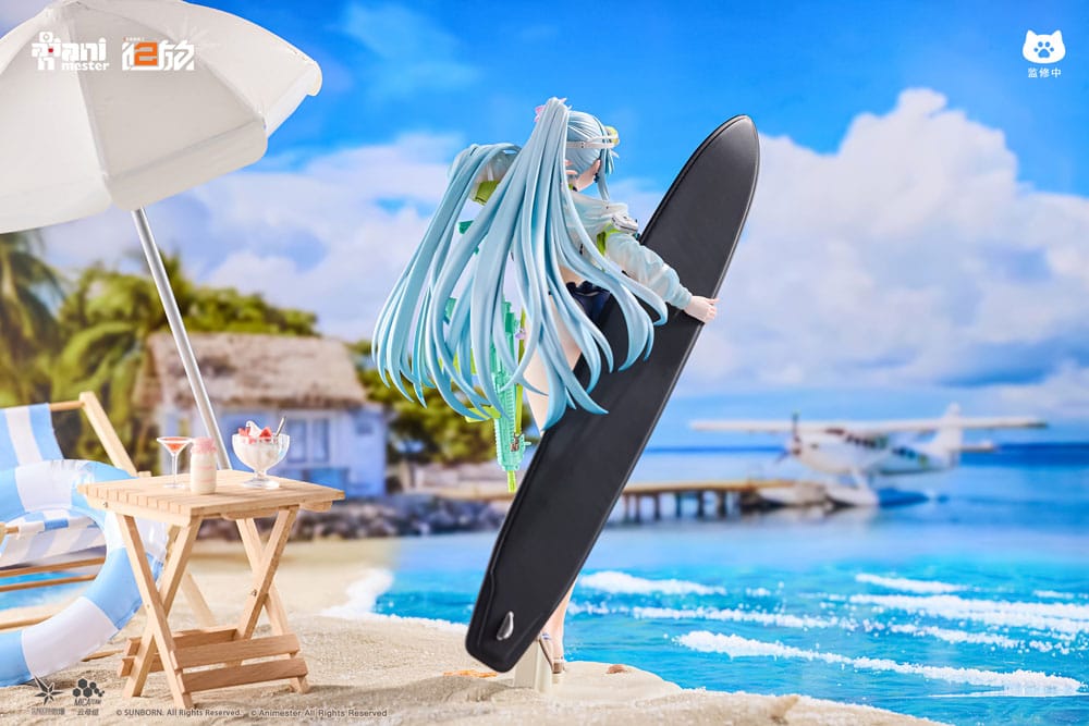 Girls' Frontline 2: Exilium Statue 1/7 HK416 Cerulean Breaker 24 cm Scalefiguren Yokina