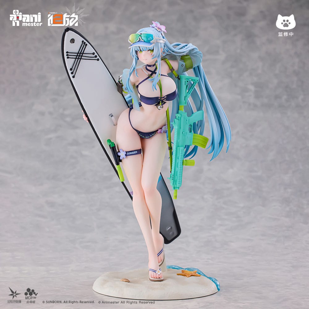 Girls' Frontline 2: Exilium Statue 1/7 HK416 Cerulean Breaker 24 cm Scalefiguren Yokina