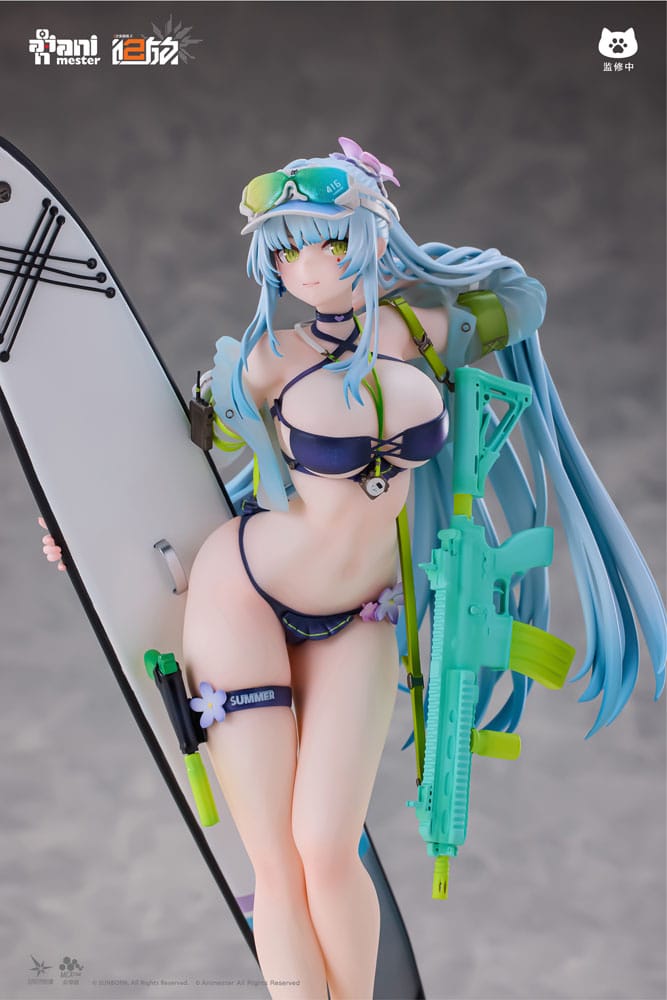 Girls' Frontline 2: Exilium Statue 1/7 HK416 Cerulean Breaker 24 cm Scalefiguren Yokina