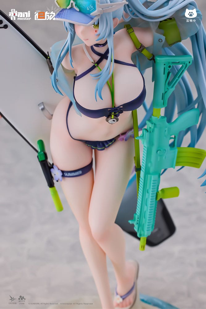 Girls' Frontline 2: Exilium Statue 1/7 HK416 Cerulean Breaker 24 cm Scalefiguren Yokina