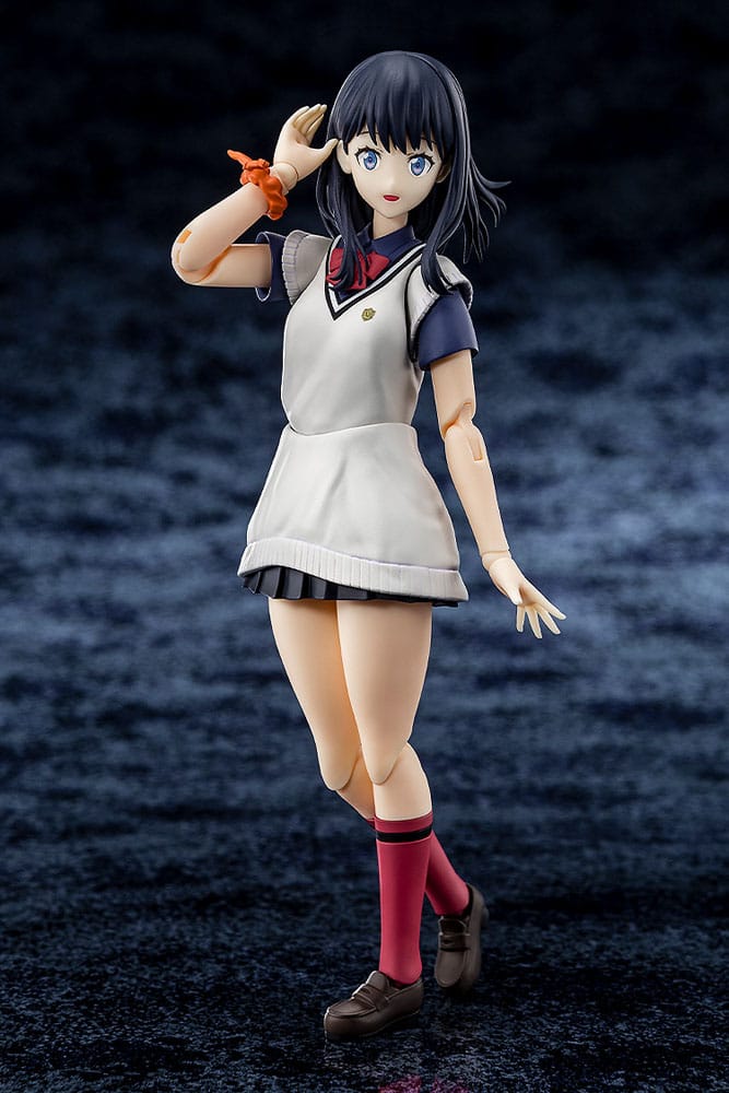 Gridman Universe Plastic Model Kit Rikka Takarada 15 cm Figmas Yokina