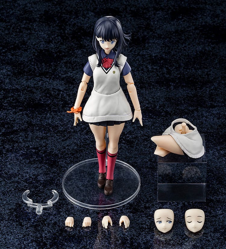 Gridman Universe Plastic Model Kit Rikka Takarada 15 cm Figmas Yokina