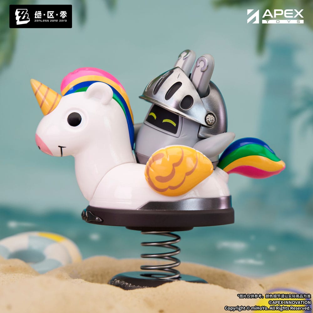 Zenless Zone Zero PVC Statue Happy Shake Knightboo 9 cm Prizefiguren Yokina