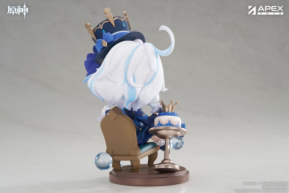 Genshin Impact PVC Statue Furina Amai Gogo no Sanbika Chibi Chara Ver. 13 cm Prizefiguren Yokina