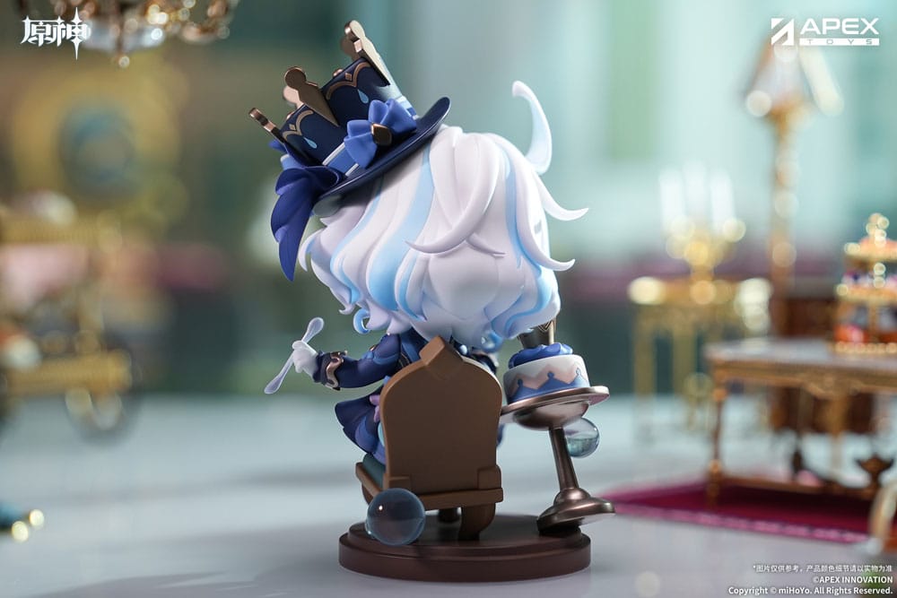 Genshin Impact PVC Statue Furina Amai Gogo no Sanbika Chibi Chara Ver. 13 cm Prizefiguren Yokina